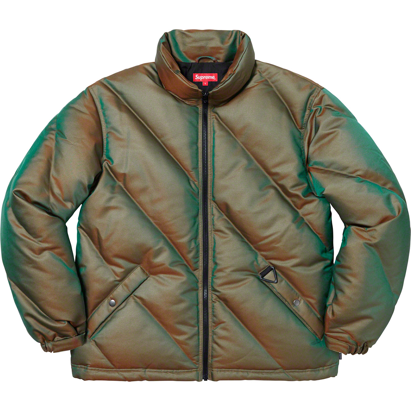 supreme 19AW Iridescent Puffy Jacket-