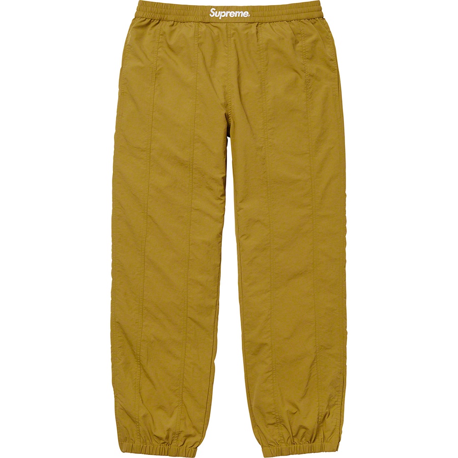 Details on Paneled Warm Up Pant Gold from fall winter
                                                    2019 (Price is $128)