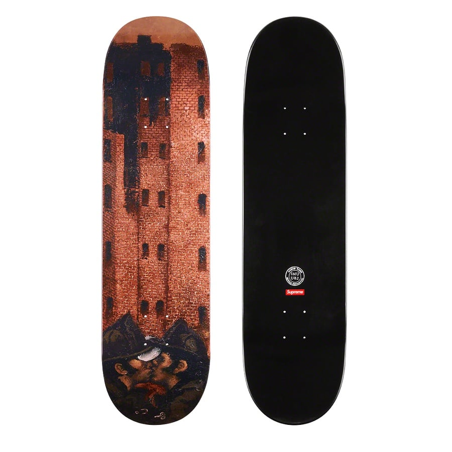 Details on Martin Wong Supreme Big Heat Skateboard from fall winter
                                            2019 (Price is $60)