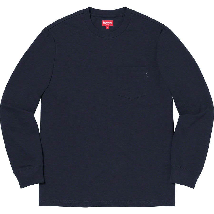 Details on L S Pocket Tee Navy from fall winter
                                                    2019 (Price is $78)