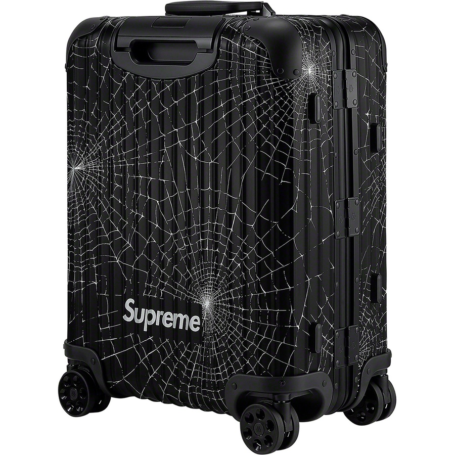 Supreme Rimowa Cabin Plus Web Black Luggage Suitcase bag Box Logo