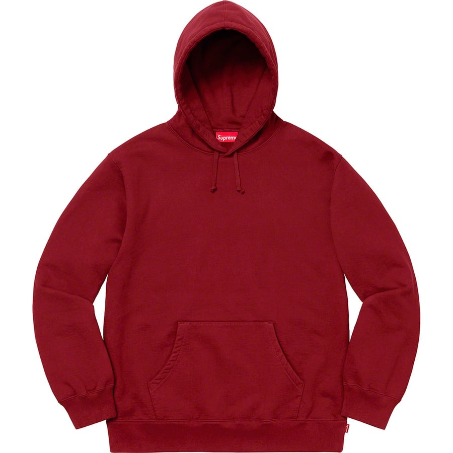 Details on Rhinestone Script Hooded Sweatshirt Cardinal from fall winter 2019 (Price is $158)
