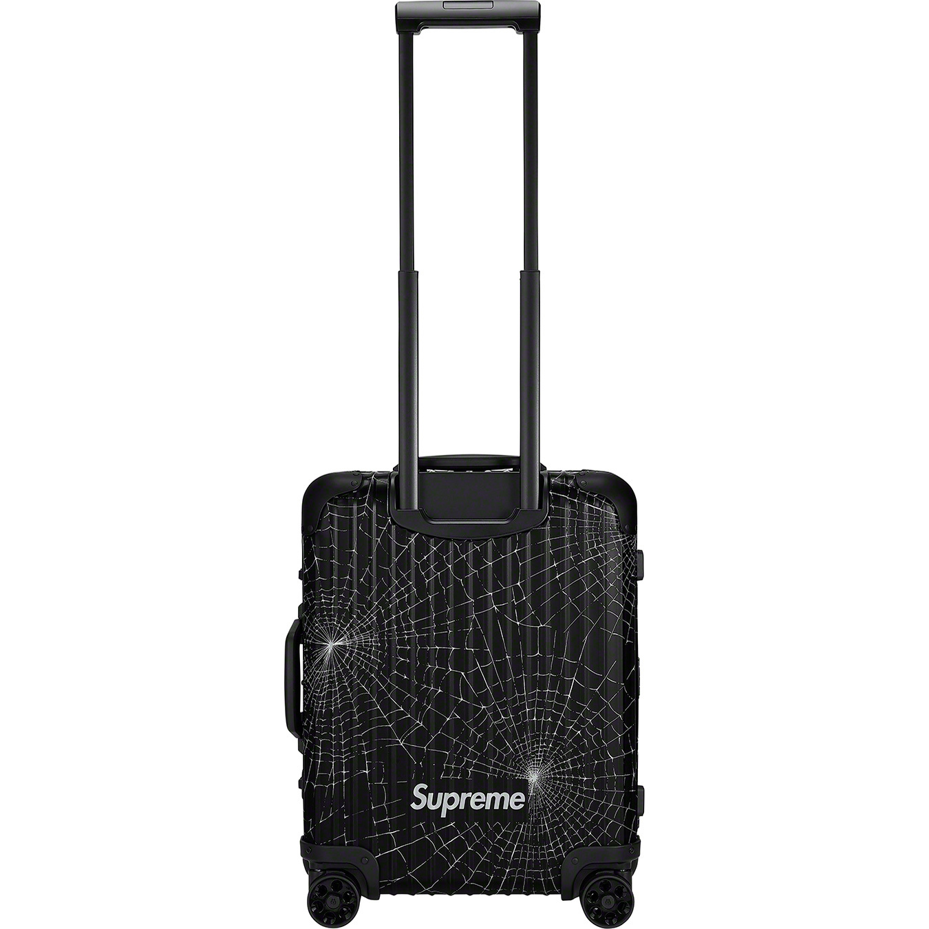 Supreme RIMOWA Cabin Plus Black Suitcase Luggage Bag 49L Spider Web FW19 NWT