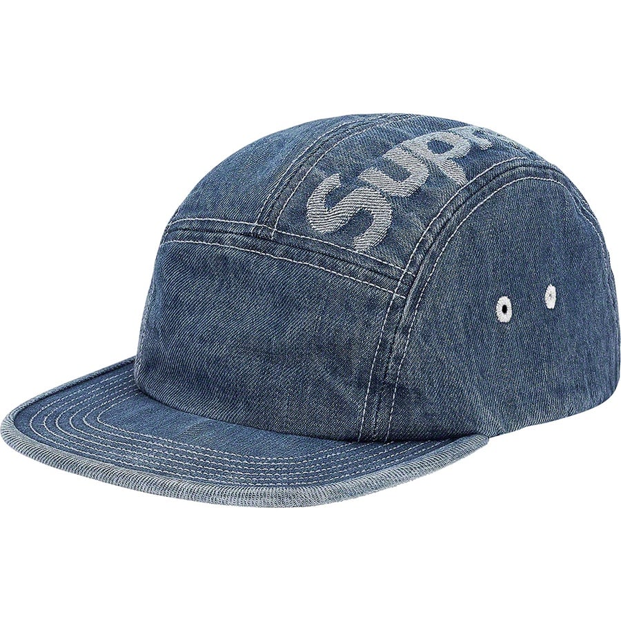 Details on Top Logo Denim Camp Cap Blue from fall winter
                                                    2019 (Price is $54)