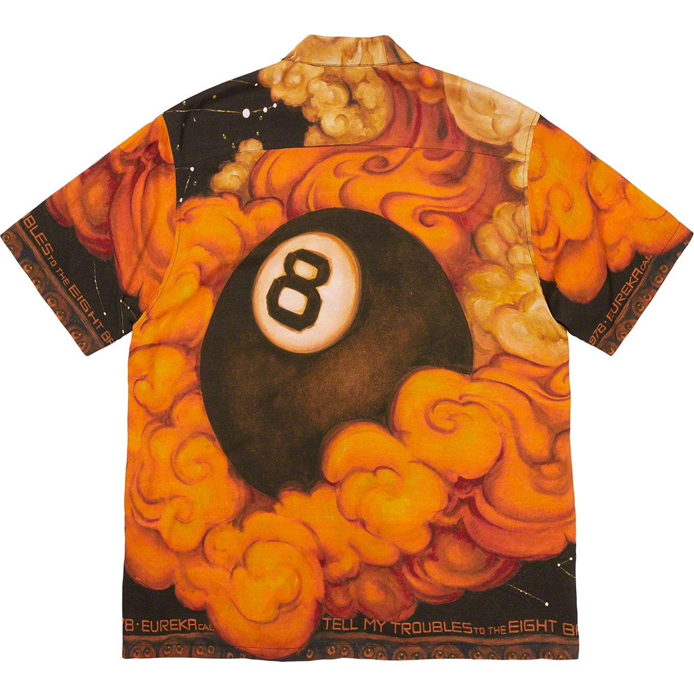 Martin Wong 8-Ball Rayon S S Shirt - fall winter 2019 - Supreme