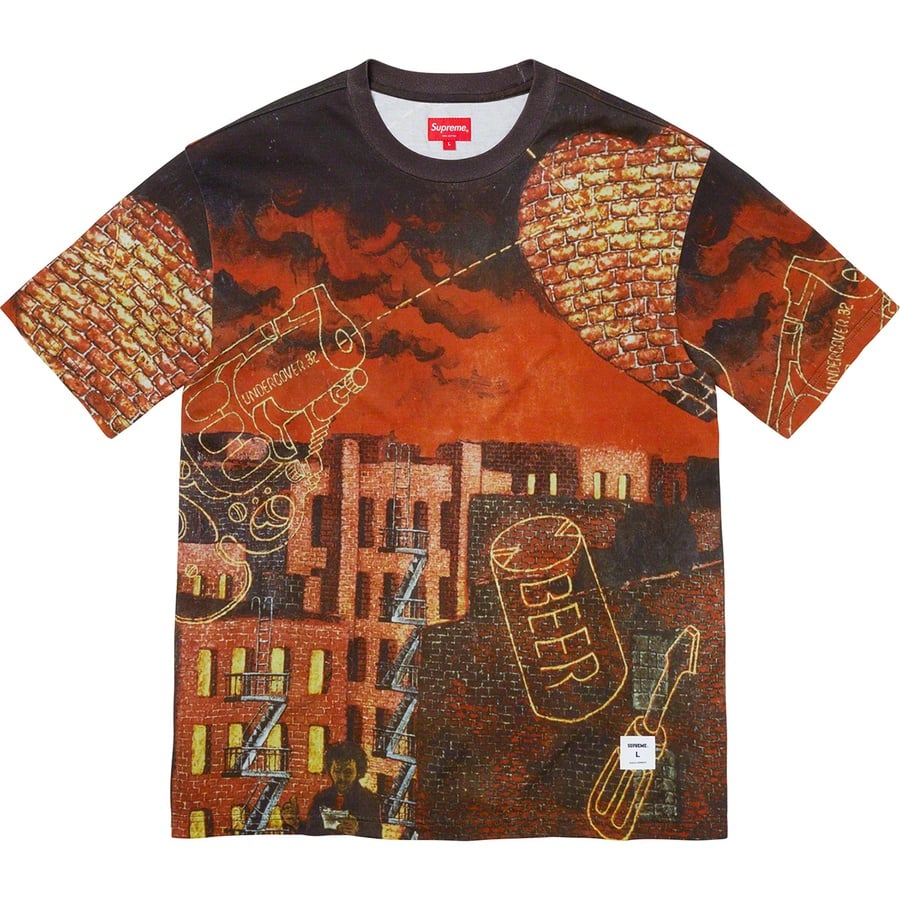 Details on Martin Wong Supreme Ridge Street S S Top Multicolor from fall winter 2019 (Price is $98)