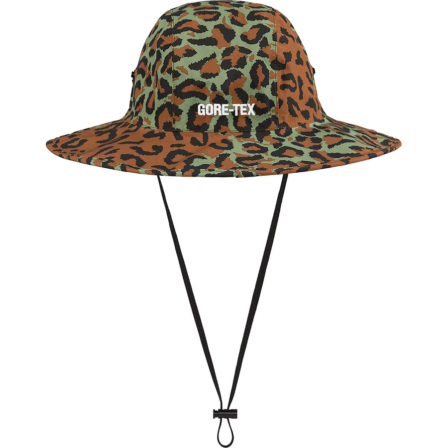 Details on GORE-TEX Rain Hat Leopard from fall winter
                                                    2019 (Price is $88)