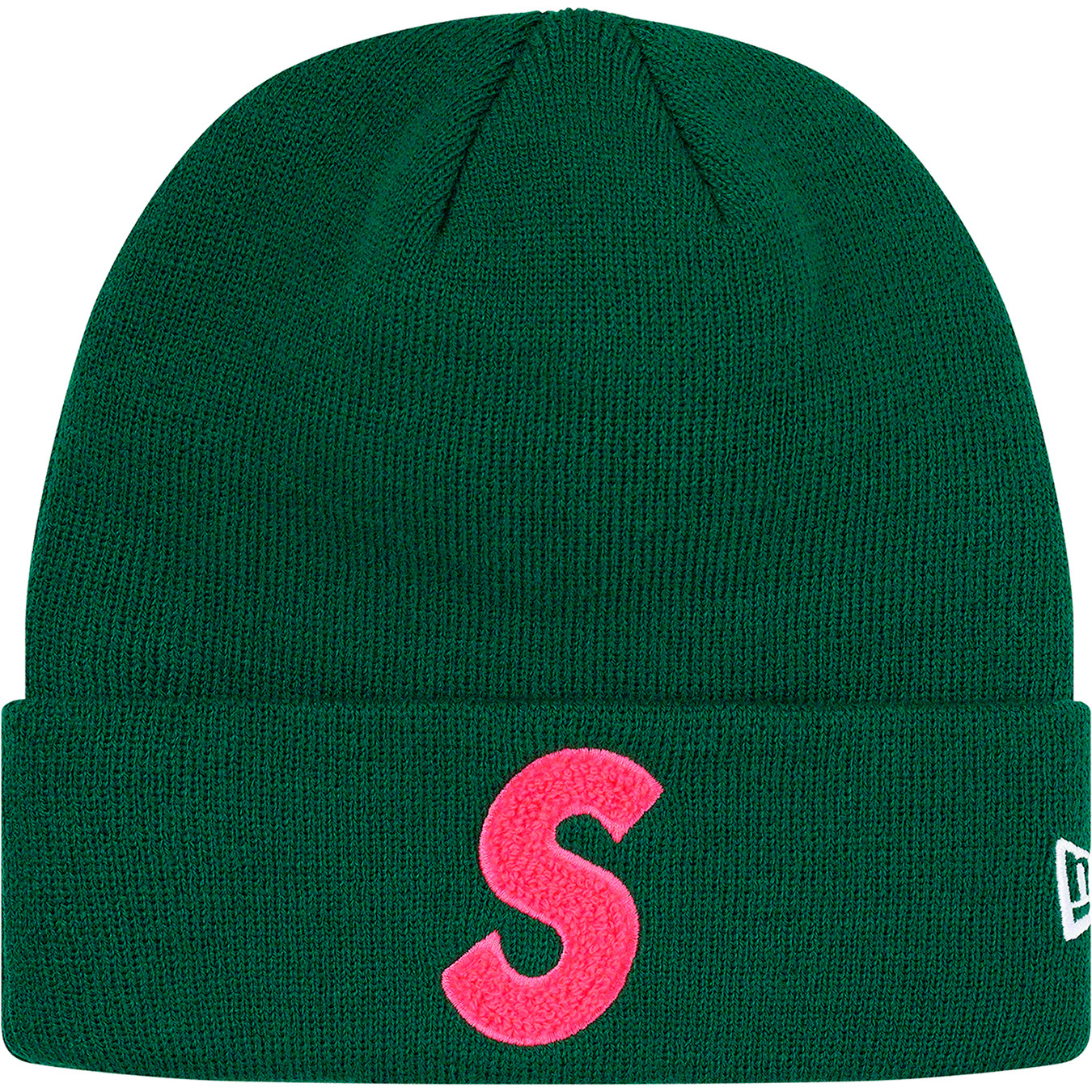 Supreme S logo wool cap + Leaf beanie 