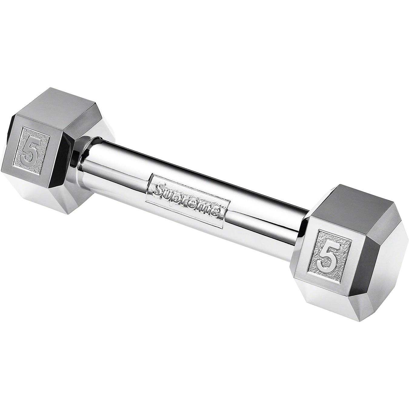 Supreme Plated Dumbbell Silver Plated - FW19 - US