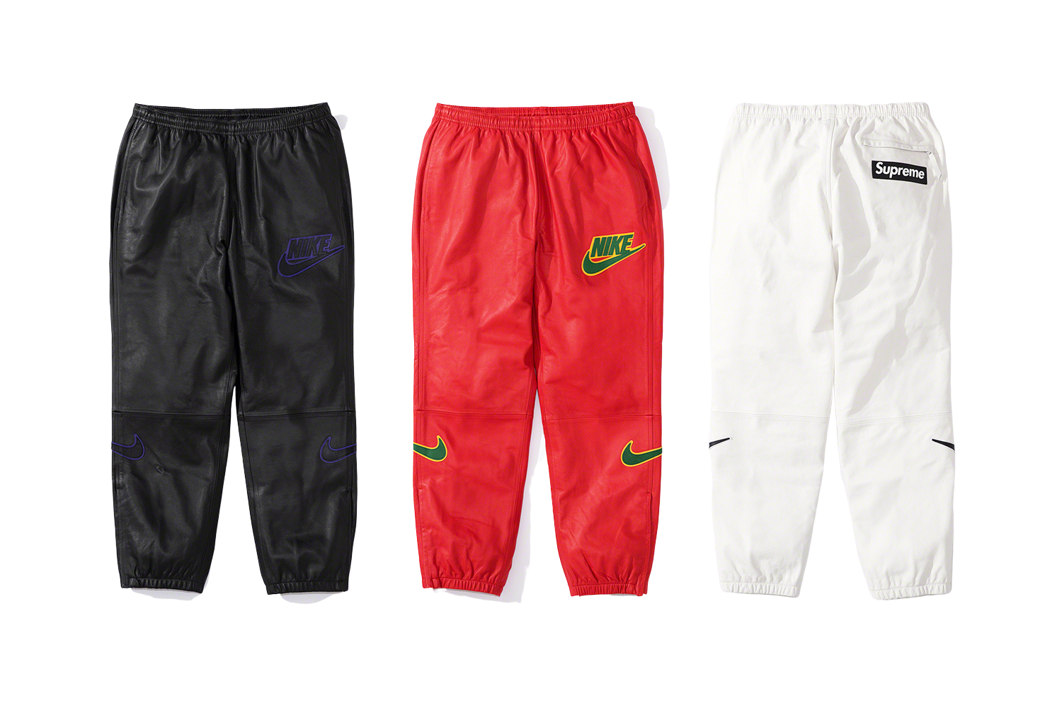 Nike Leather Warm Up Pant - fall winter 2019 - Supreme