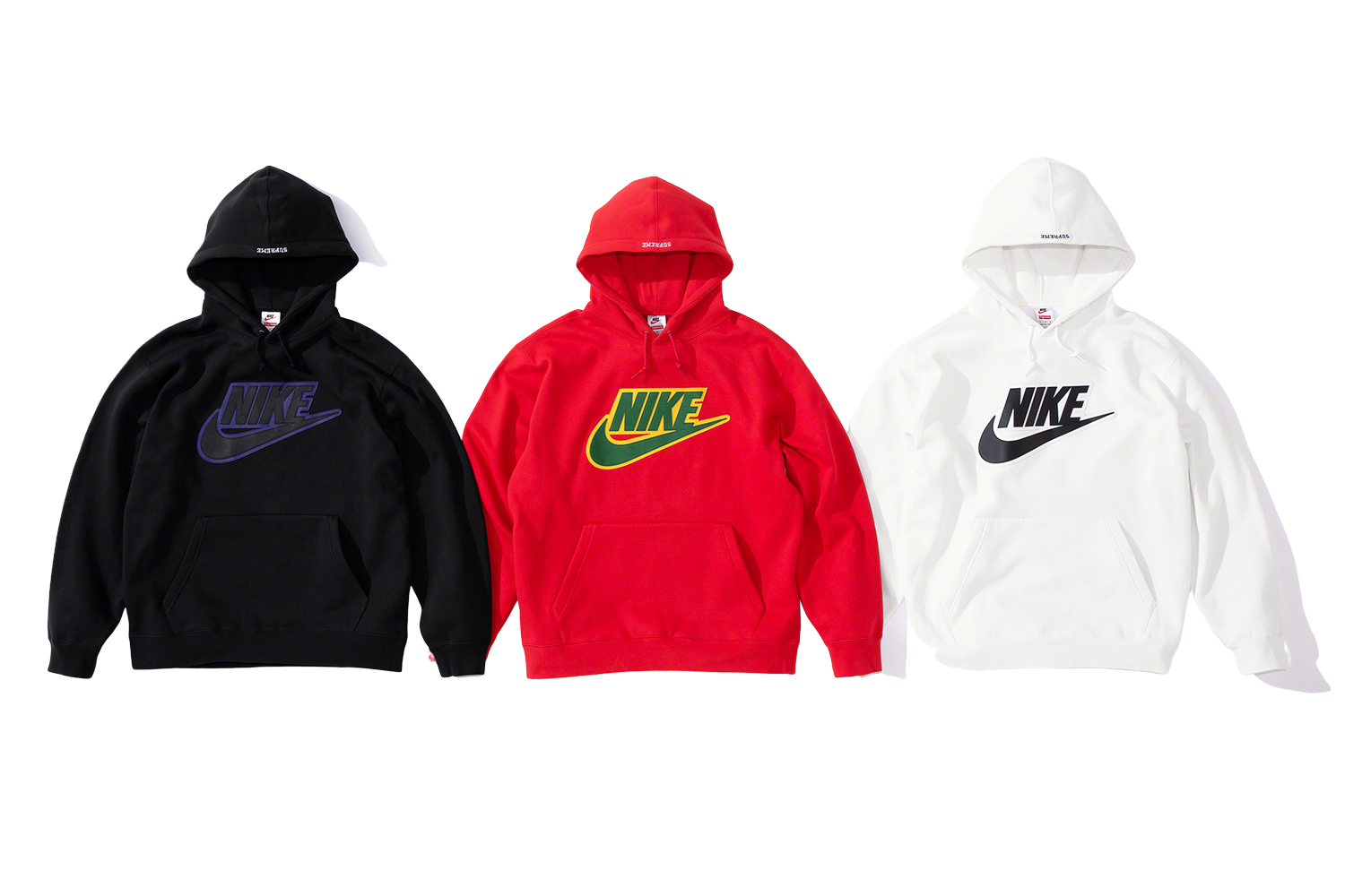 19 Supreme Nike Leather HoodedSweatshirt - パーカー