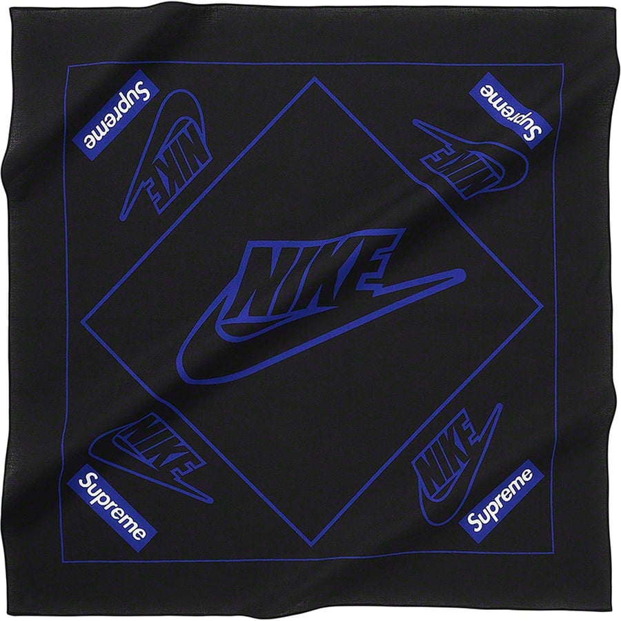 Details on Supreme Nike Bandana Black from fall winter 2019 (Price is $20)
