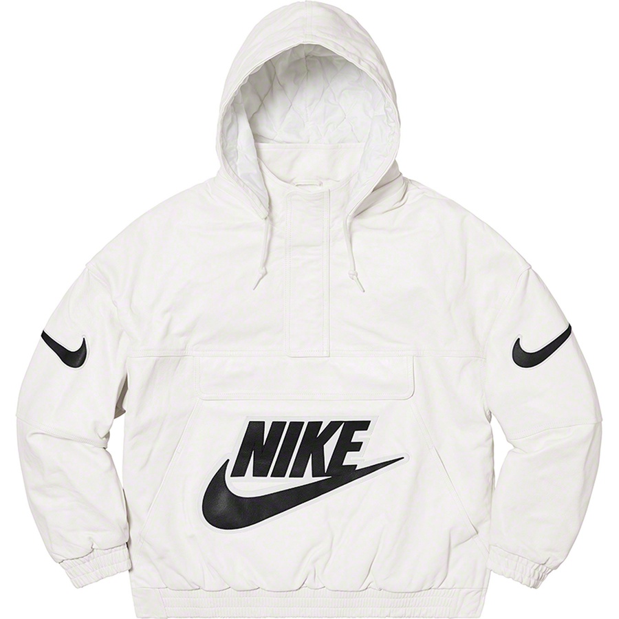 Supreme Supreme Nike Leather Anorak (FW19) - White - $880