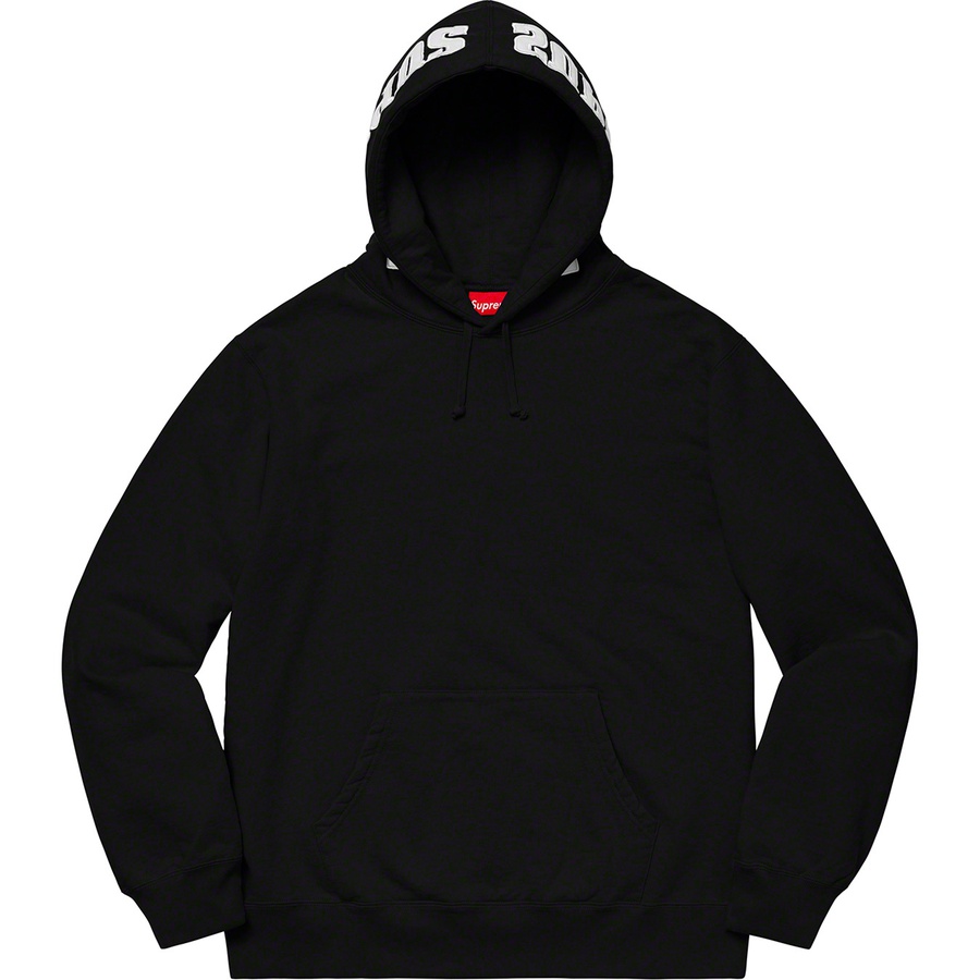 Details on Mirrored Logo Hooded Sweatshirt Black from fall winter
                                                    2019 (Price is $158)