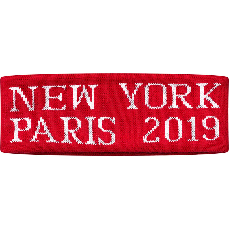 Details on International Headband Red from fall winter
                                                    2019 (Price is $32)