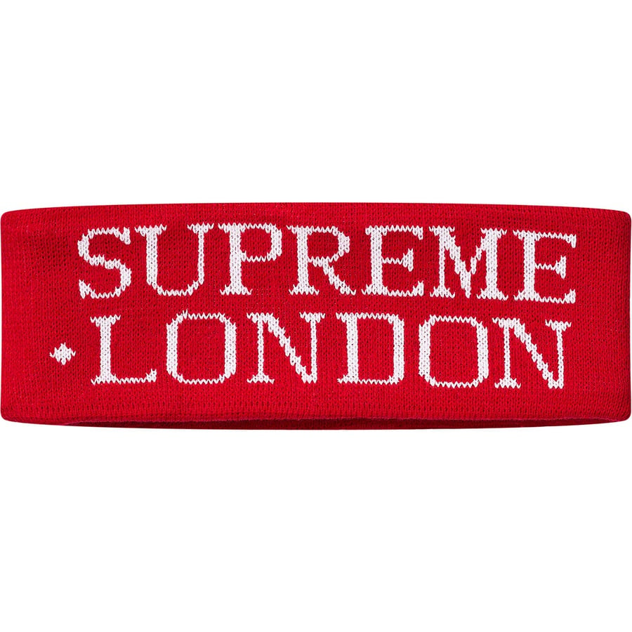 Details on International Headband Red from fall winter
                                                    2019 (Price is $32)