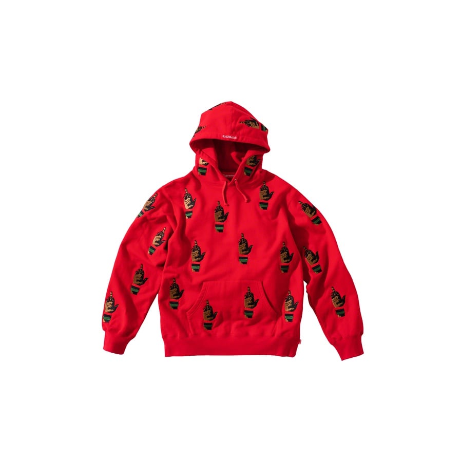 Details on Supreme dead prez RBG Embroidered Hooded Sweatshirt  from fall winter 2019 (Price is $248)