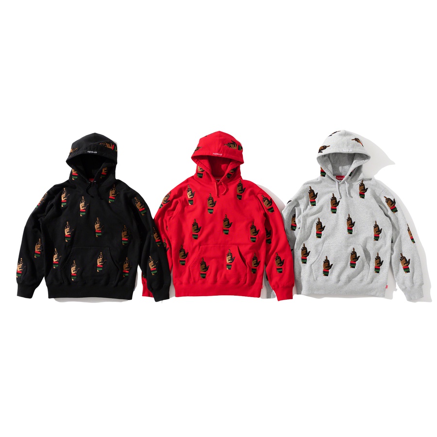 Supreme Supreme dead prez RBG Embroidered Hooded Sweatshirt releasing on Week 15 for fall winter 19
