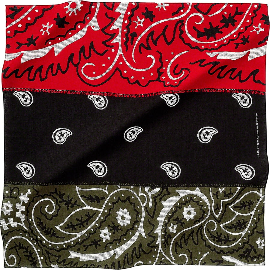 Supreme Supreme dead prez RBG Bandana for fall winter 19 season