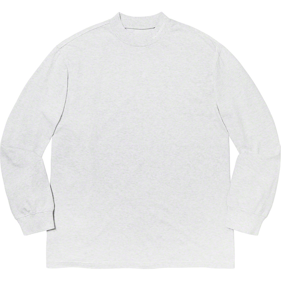 Details on Micro Stripe Mock Neck Off-White from fall winter 2019 (Price is $88)