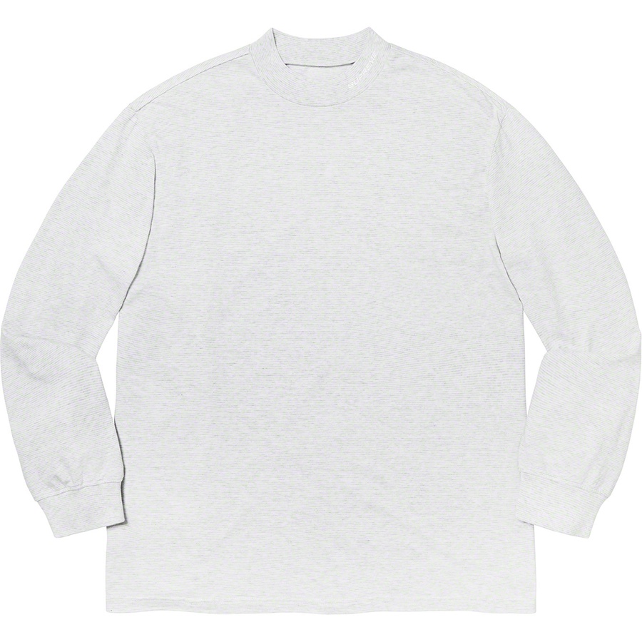 Details on Micro Stripe Mock Neck Off-White from fall winter
                                                    2019 (Price is $88)