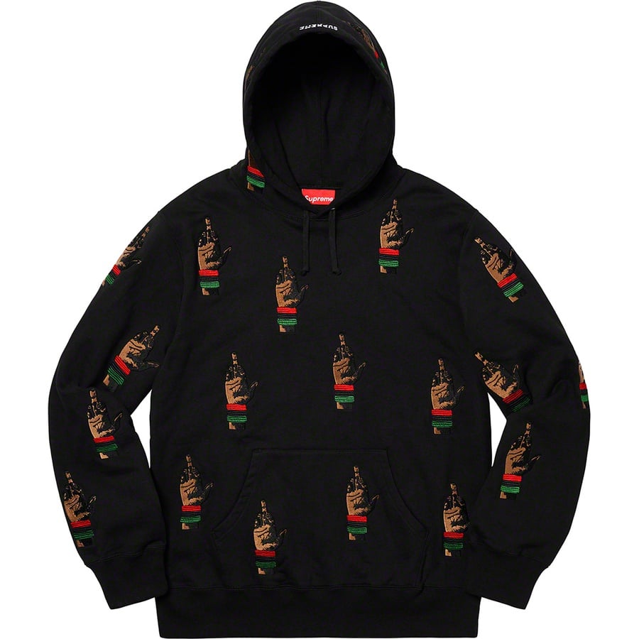 Details on Supreme dead prez RBG Embroidered Hooded Sweatshirt Black from fall winter
                                                    2019 (Price is $248)