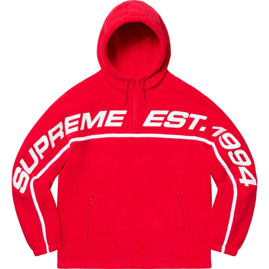 Polartec Half Zip Hooded Sweatshirt   fall winter    Supreme