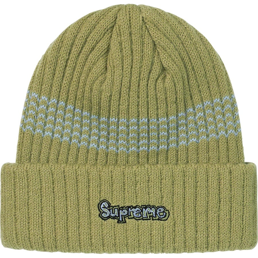 Details on Gonz Logo Beanie Light Green from fall winter
                                                    2019 (Price is $36)