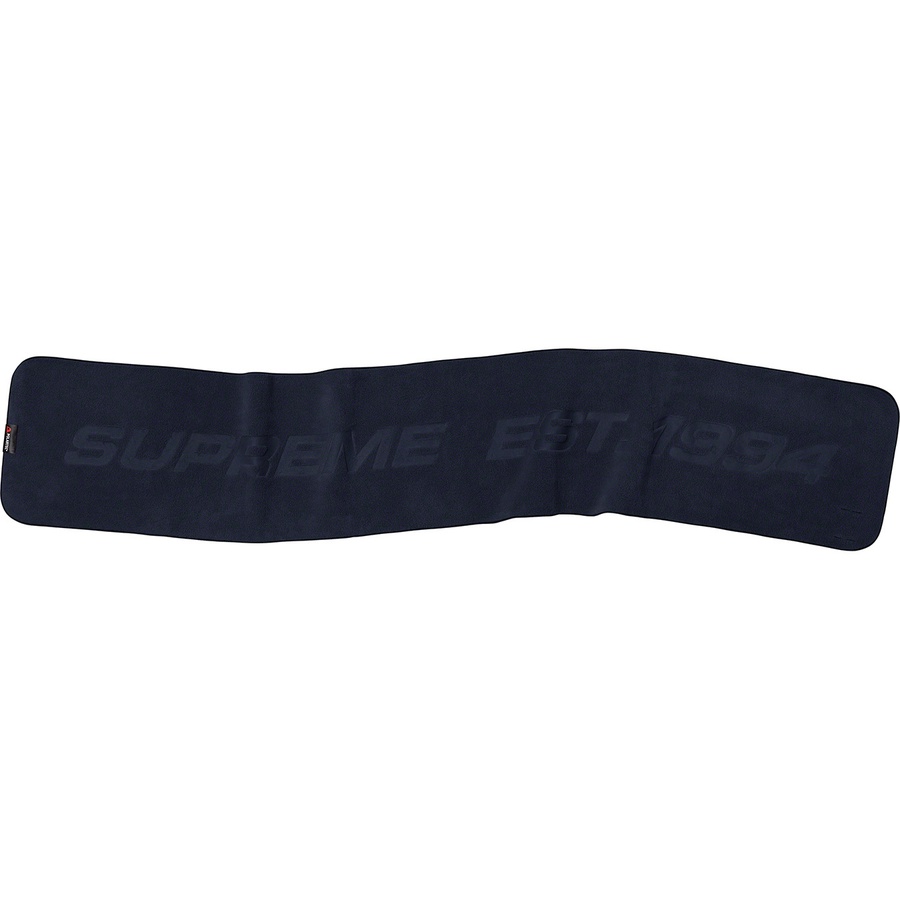 Details on Polartec Scarf Navy from fall winter 2019 (Price is $48)