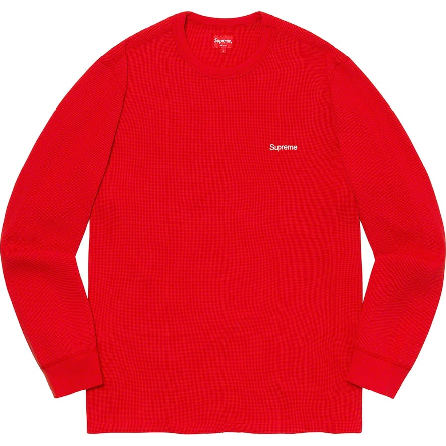 Details on HQ Waffle Thermal Red from fall winter
                                                    2019 (Price is $98)