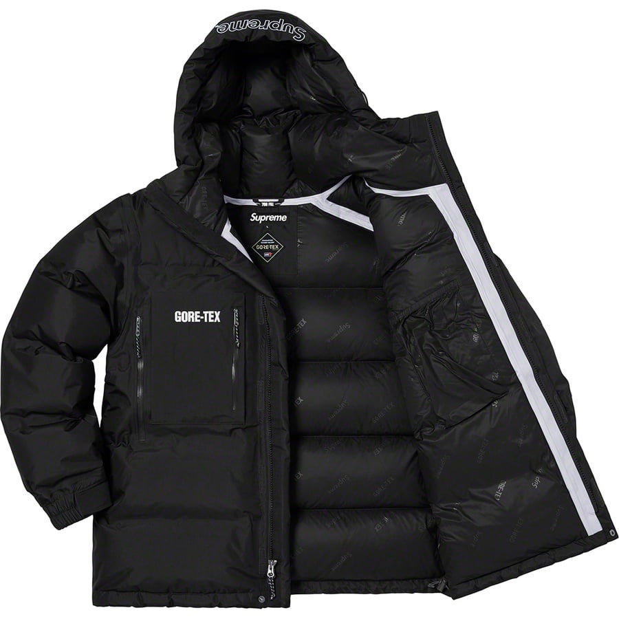 Details on GORE-TEX 700-Fill Down Parka Black from fall winter
                                                    2019 (Price is $548)