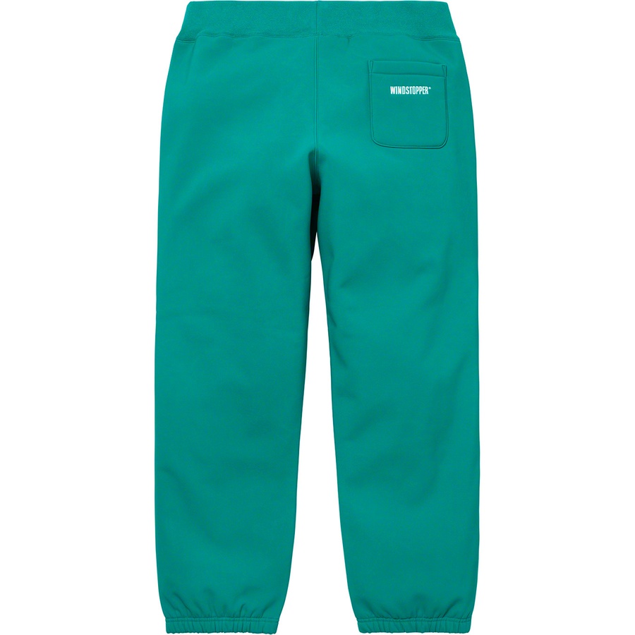 Details on WINDSTOPPER Sweatpant Teal from fall winter 2019 (Price is $158)