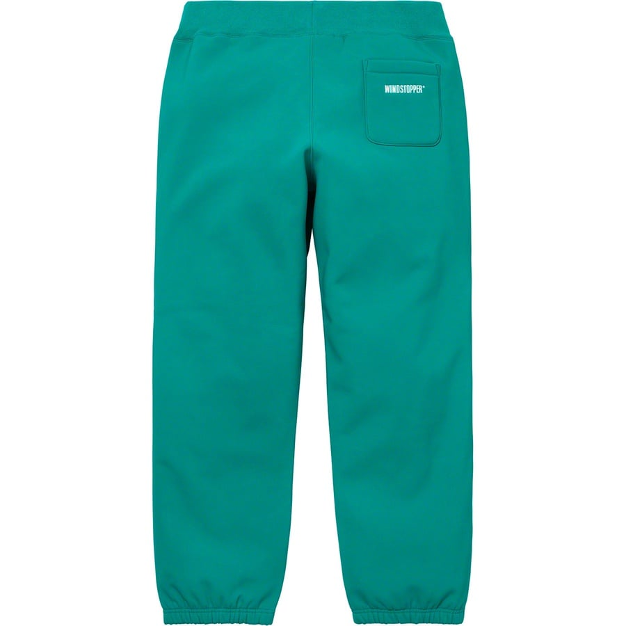 Details on WINDSTOPPER Sweatpant Teal from fall winter
                                                    2019 (Price is $158)