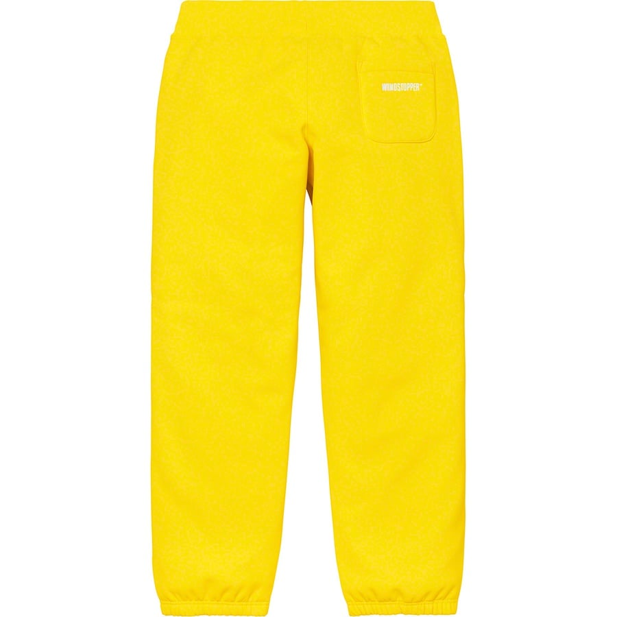 Details on WINDSTOPPER Sweatpant Bright Yellow from fall winter
                                                    2019 (Price is $158)