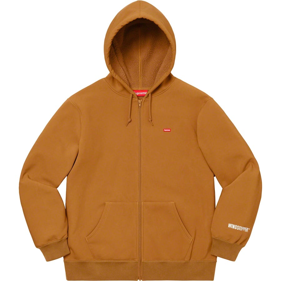 Details on WINDSTOPPER Zip Up Hooded Sweatshirt Copper from fall winter
                                                    2019 (Price is $198)