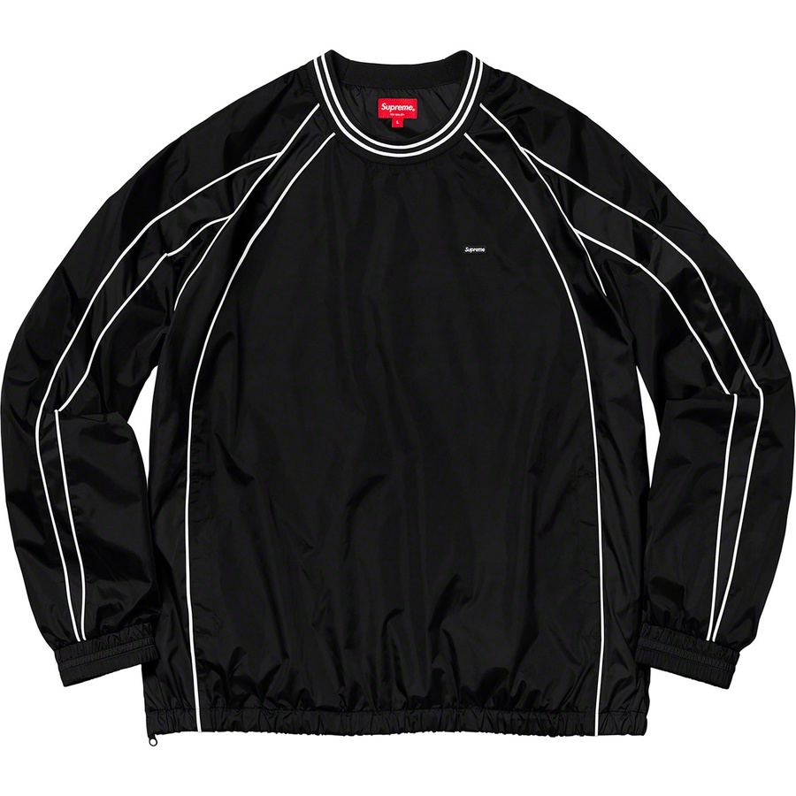 Details on Piping Warm Up Pullover Black from fall winter 2019 (Price is $118)
