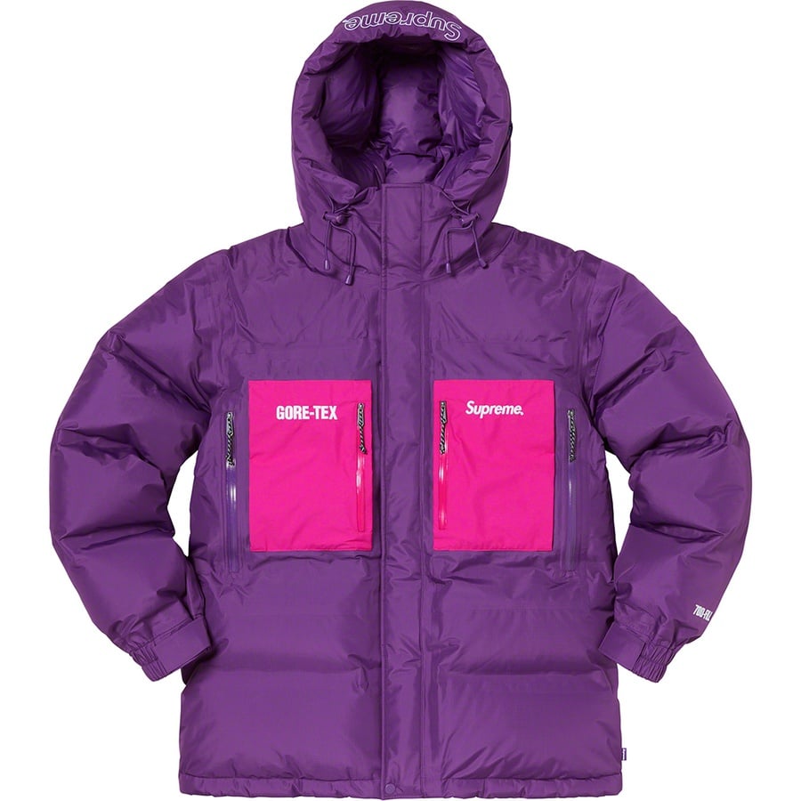 Details on GORE-TEX 700-Fill Down Parka Dark Purple from fall winter
                                                    2019 (Price is $548)