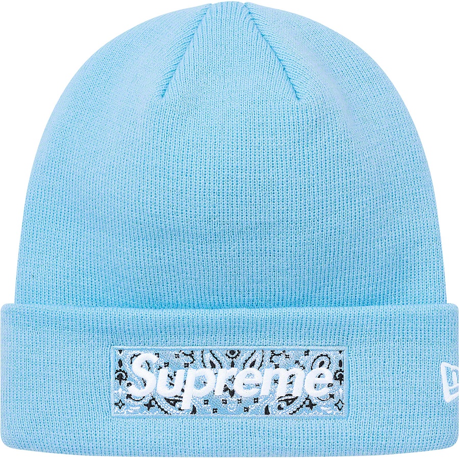 New Era® Box Logo Beanie Light Blue