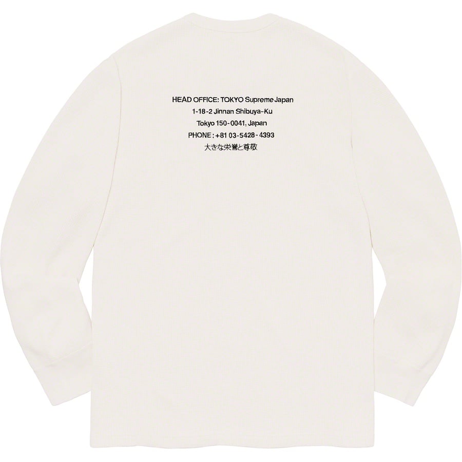 Details on HQ Waffle Thermal Natural from fall winter 2019 (Price is $98)
