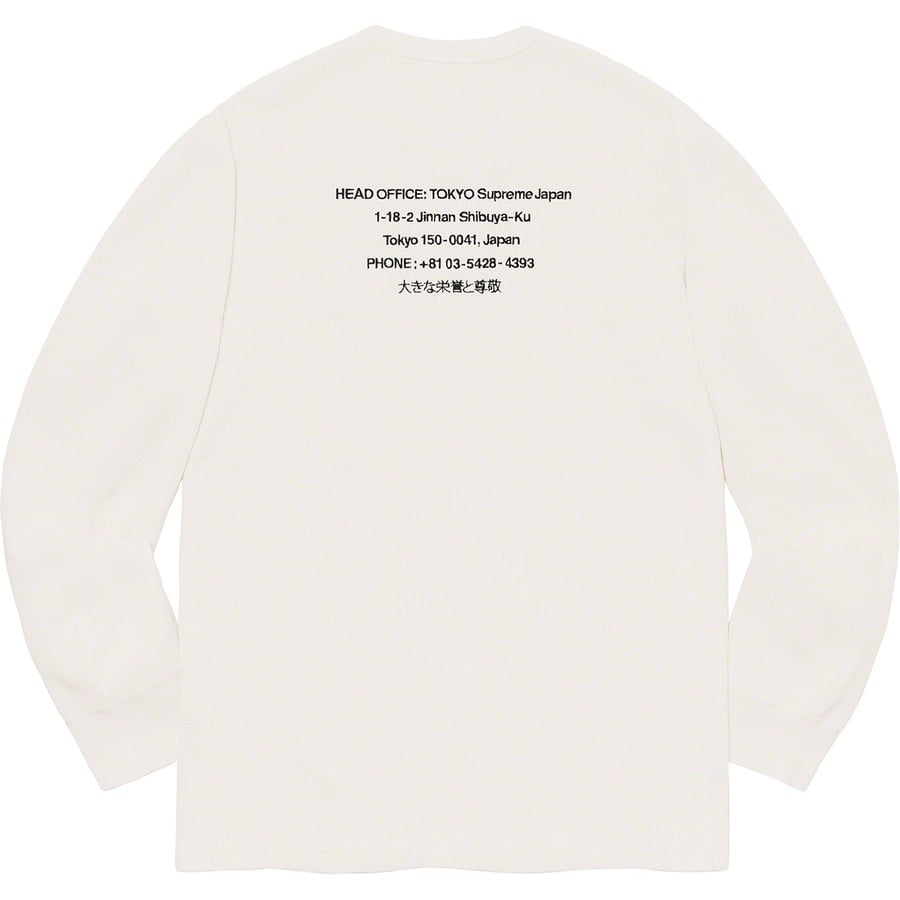 HQ Waffle Thermal - fall winter 2019 - Supreme