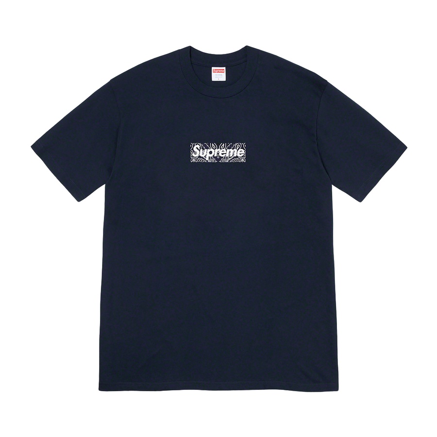 Details on Bandana Box Logo Tee from fall winter
                                            2019 (Price is $38)