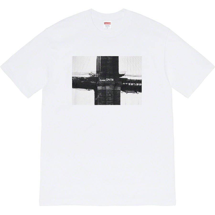 Details on Bridge Tee White from fall winter 2019 (Price is $38)