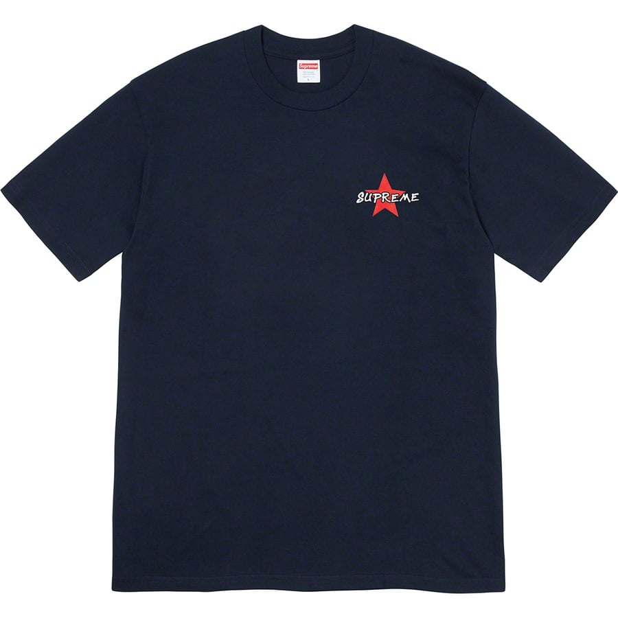 Details on Money Power Respect Tee Navy from fall winter
                                                    2019 (Price is $38)