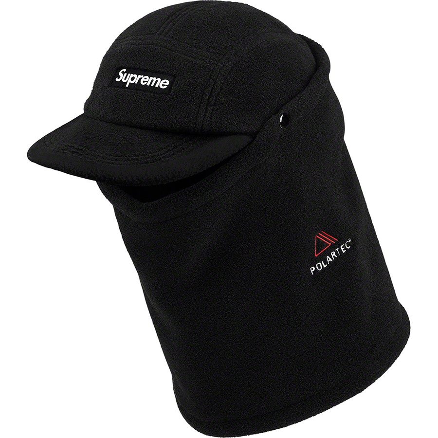 Details on Facemask Polartec Camp Cap Black from fall winter
                                                    2019 (Price is $58)