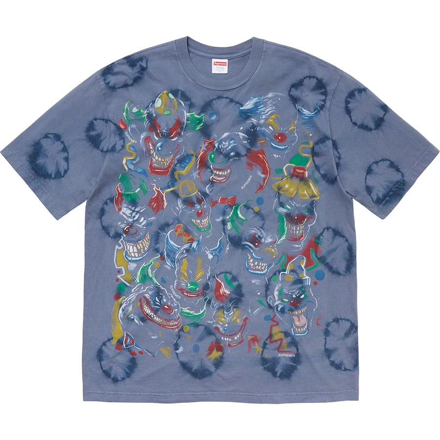 Details on Clowns Tee Bleached Navy from fall winter
                                                    2019 (Price is $48)