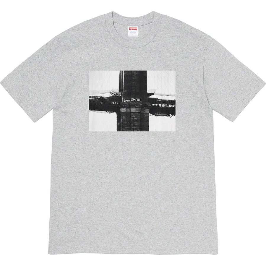 Details on Bridge Tee Heather Grey from fall winter 2019 (Price is $38)