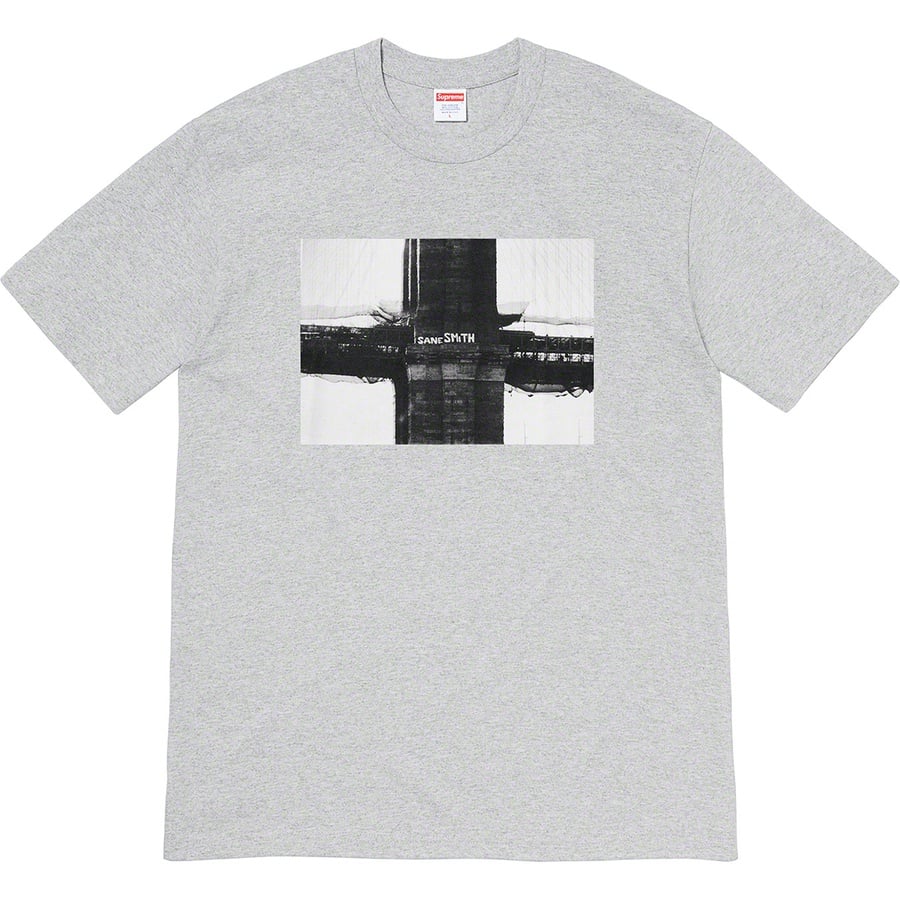 Details on Bridge Tee Heather Grey from fall winter
                                                    2019 (Price is $38)