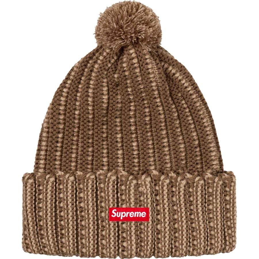 Details on Contrast Stripe Beanie Brown from fall winter
                                                    2019 (Price is $36)