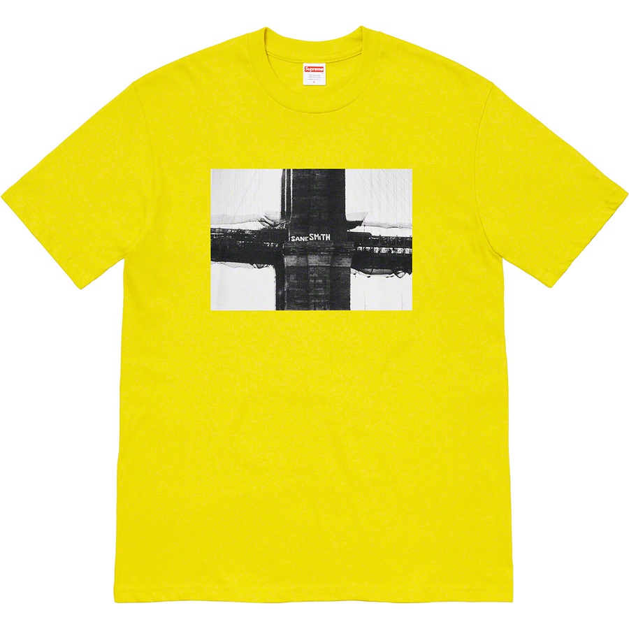 Details on Bridge Tee Sulfur from fall winter 2019 (Price is $38)