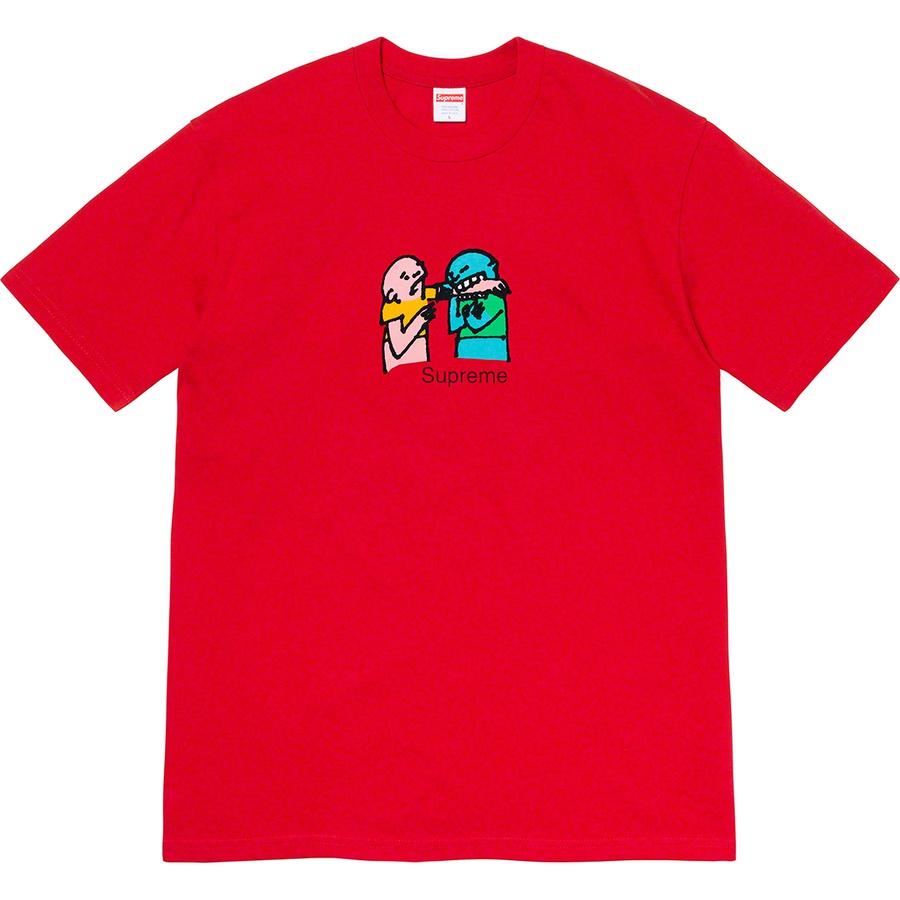 Details on Bite Tee Red from fall winter
                                                    2019 (Price is $38)
